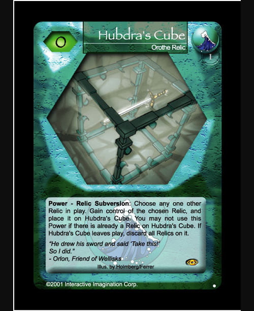 Hubdras Cube - Foil
